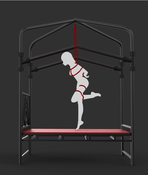 BDSM professional sex training room torture style adult sex fantasy iron bed