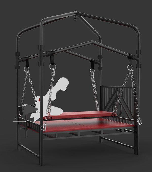 BDSM professional sex training room torture style adult sex fantasy iron bed