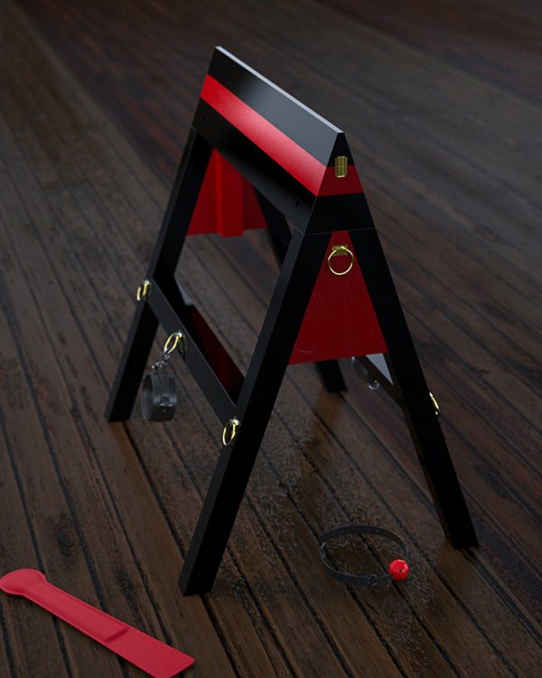 BDSM triangular horse sex punishment fun game training props for men and women - Image 10