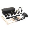 High-end adult SM training torture tool fun first layer leather bondage set (9 pieces)