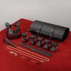 High-end adult SM training torture tool fun first layer leather bondage set (10 pieces)
