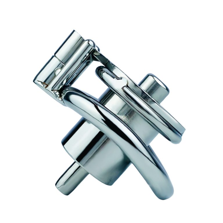 Male penis compression chastity lock (including catheter) - Image 3