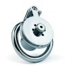 Male penis compression chastity lock (including catheter)