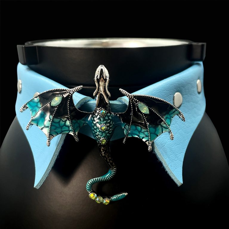 Original design niche punk style Charmander stand collar (without leash) - Image 18