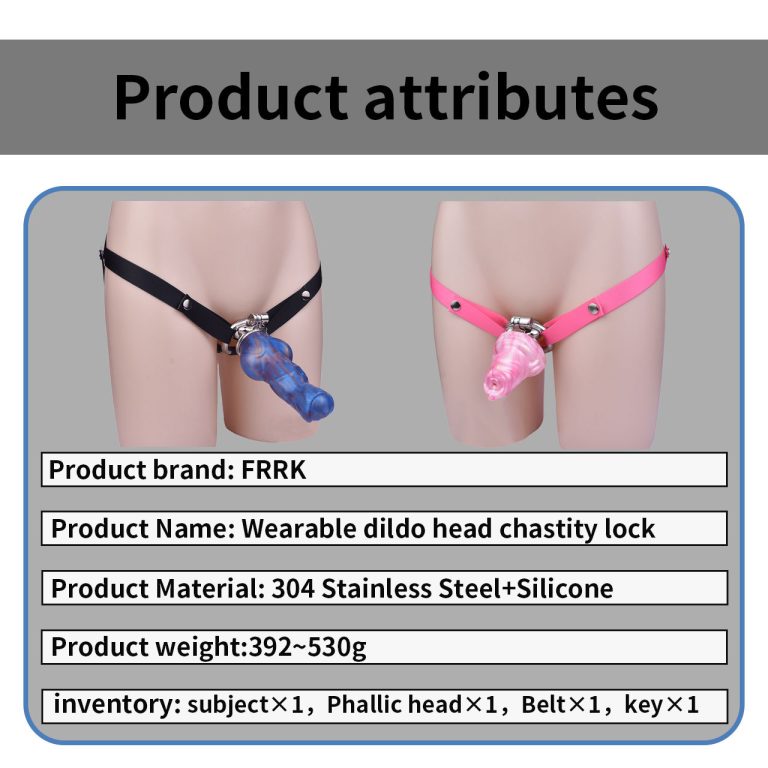 TS pink fake penis wearable chastity pants (with catheter) - Image 18