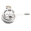 Men's plum blossom shaped anti-fall chastity lock (with catheter)