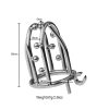 Men's Stainless Steel Penis Cage Chastity Lock