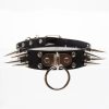 Original design niche punk gothic rivet fun collar (without leash)