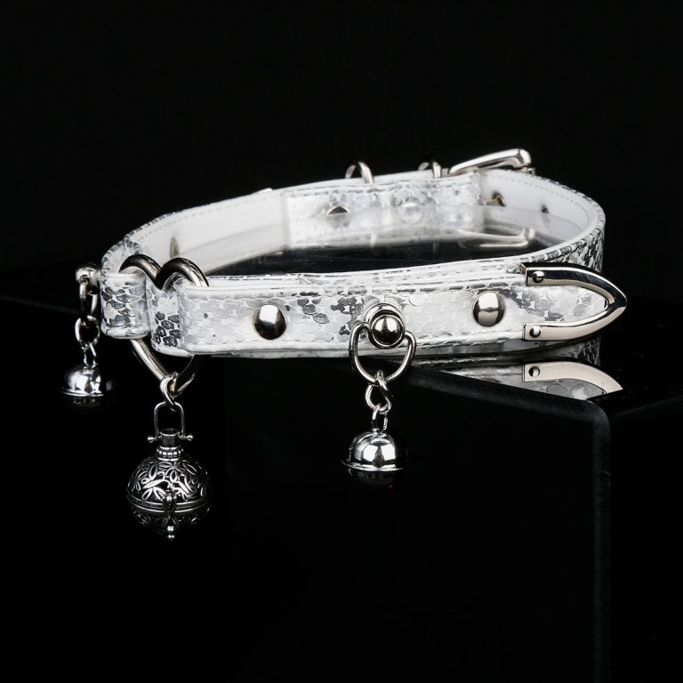 Original design niche heart-shaped detachable bell sm choker (with leash) - Image 21