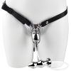 Men's urinary catheter anal plug bondage chastity lock (wearable type)