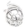 Men's plum blossom shaped anti-fall chastity lock (with catheter)