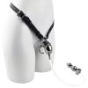 Men's urinary catheter anal plug bondage chastity lock (wearable type)