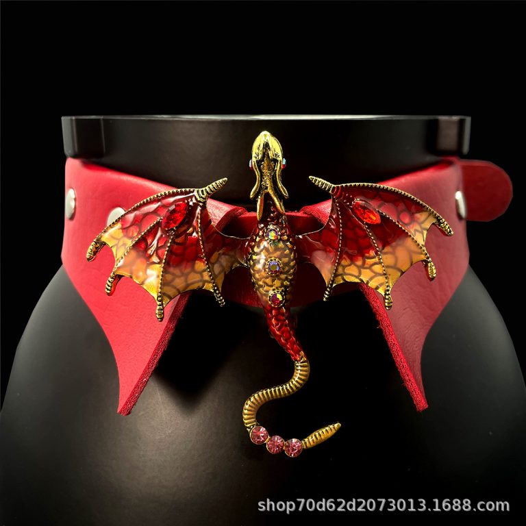 Original design niche punk style Charmander stand collar (without leash) - Image 27