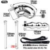 Men's urinary catheter anal plug bondage chastity lock (wearable type)