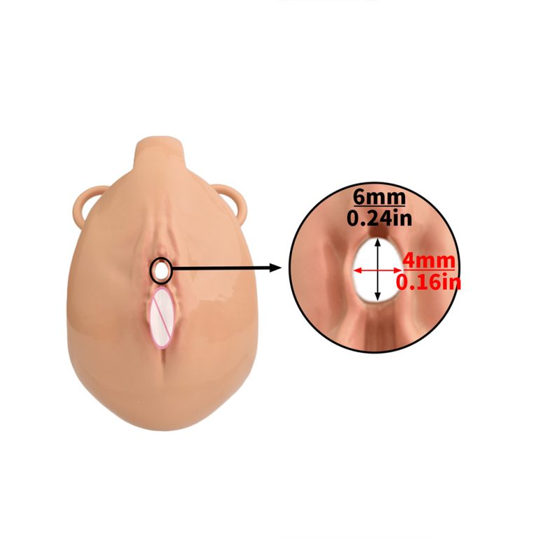 TS imitates women's genitals wearable chastity pants - Image 12