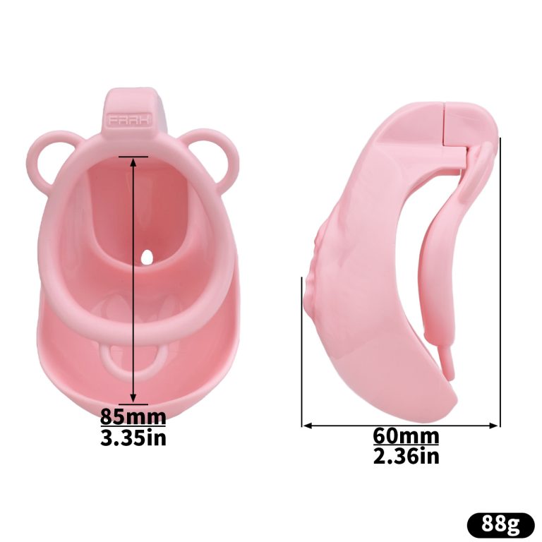TS imitates women's genitals wearable chastity pants - Image 13