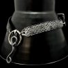 Original design niche black punk style snake shape pendant sm choker (without leash)