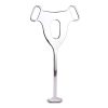TS transvestite special metal piece penis compression wearable chastity lock