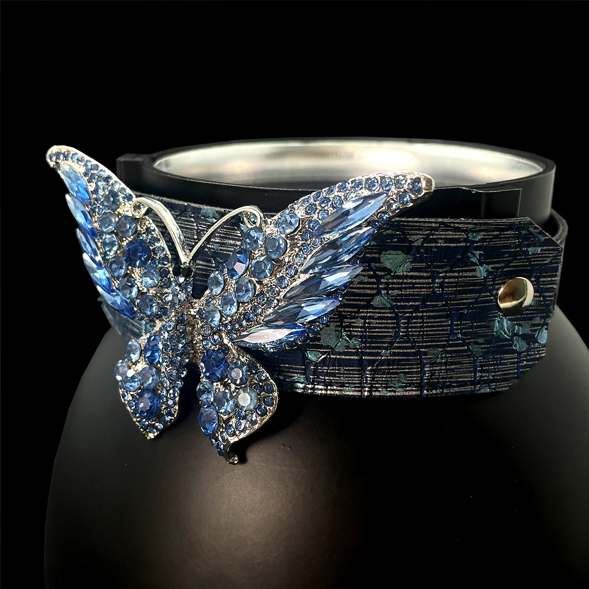 Original design niche punk style butterfly fun collar (without leash)