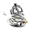 Men's plum blossom shaped anti-fall chastity lock (with catheter)
