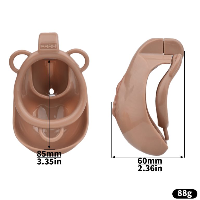 TS imitates women's genitals wearable chastity pants - Image 31