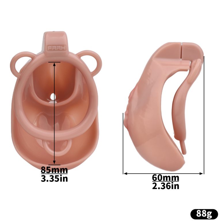 TS imitates women's genitals wearable chastity pants - Image 33