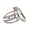 Men's Stainless Steel Penis Cage Chastity Lock