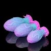 Suction cup type luminous snake egg anal silicone expansion anal plug toy