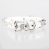 Original design niche heart-shaped detachable bell sm choker (with leash)