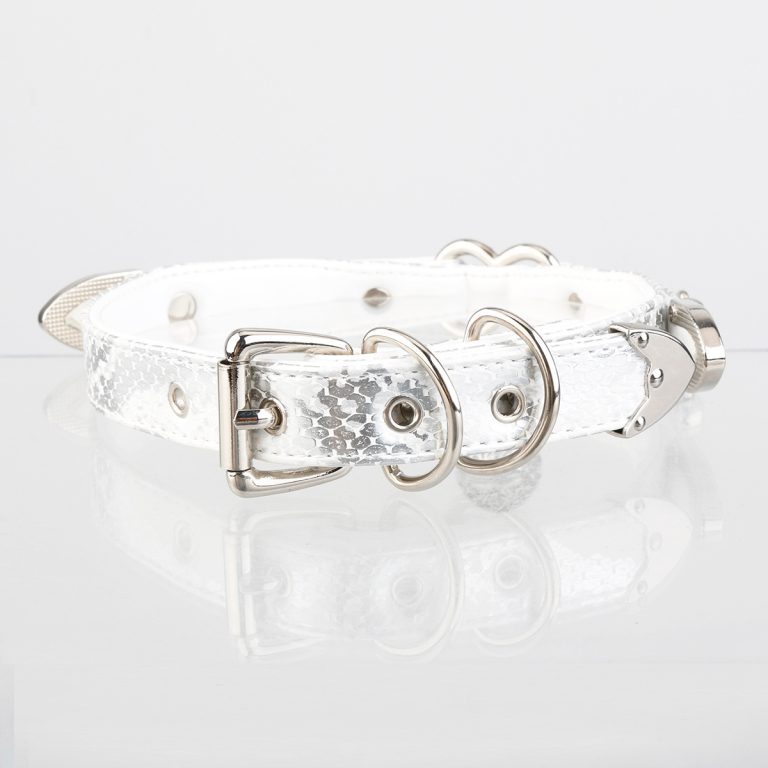 Original design niche heart-shaped detachable bell sm choker (with leash)