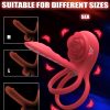 Male couples fun vibration anti-ejaculation wireless remote control delay ring