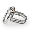 Men's Stainless Steel Penis Cage Chastity Lock