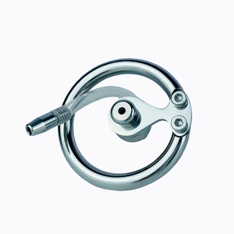 TS transvestite wearable anti-lateral catheterization flat chastity lock