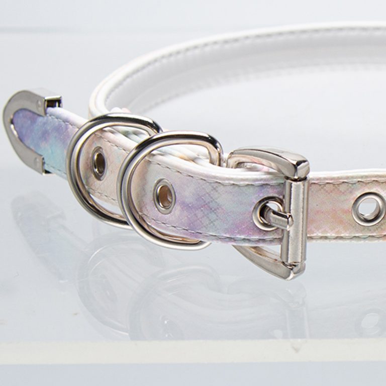 Original design niche green stone pendant PUPPY choker (with leash) - Image 8
