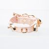 PUPPY attribute laser leather material niche double love bondage bracelet