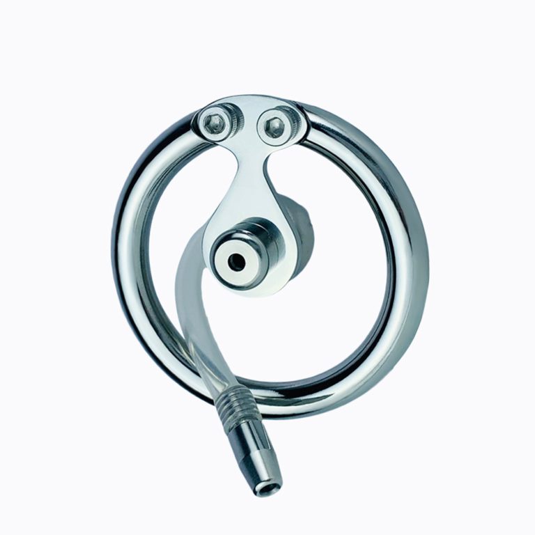 TS transvestite wearable anti-lateral catheterization flat chastity lock