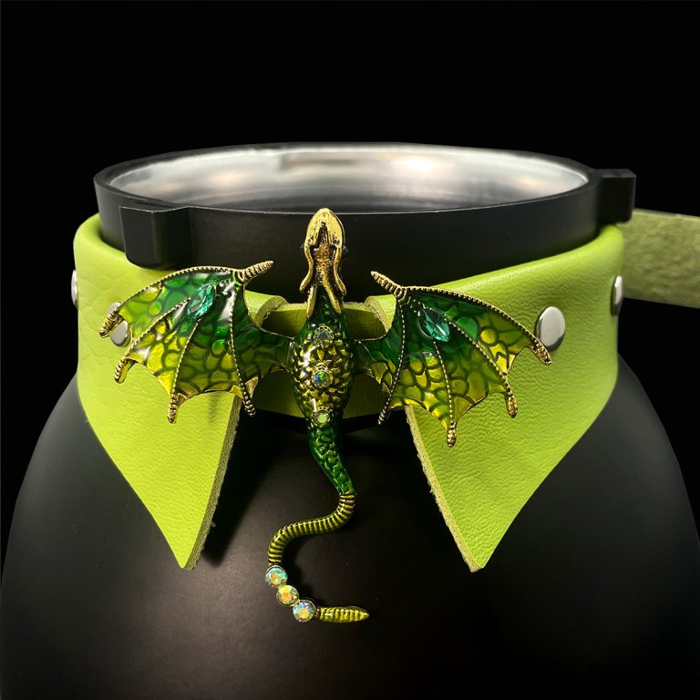 Original design niche punk style Charmander stand collar (without leash) - Image 10