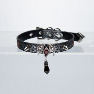 Dark Punk Spider Collar - Original Design Gothic Statement Necklace