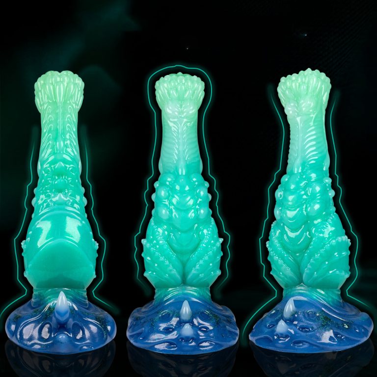 Interstellar Alien Monster Suction Cup Magic Dragon Imitation Penis Silicone Masturbator
