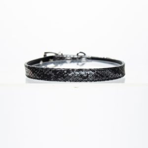 Thin snakeskin punk style choker (without leash)
