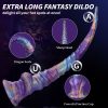 Extra long suction cup monster tentacle silicone anal plug