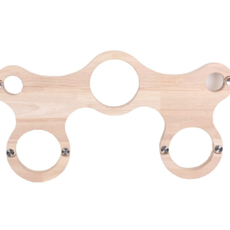 BDSM hand, neck and foot integrated forced bondage wooden shackles - Image 6