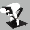 BDSM restraint standing punishment sex game rack