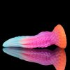 Glow-in-the-dark octopus tentacles flirting and masturbating sex toy