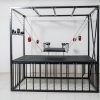 BDSM large sex training room sex game prop bed (including electric sex machine)