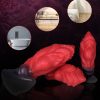 Red fireworks special-shaped wearable expansion anal plug