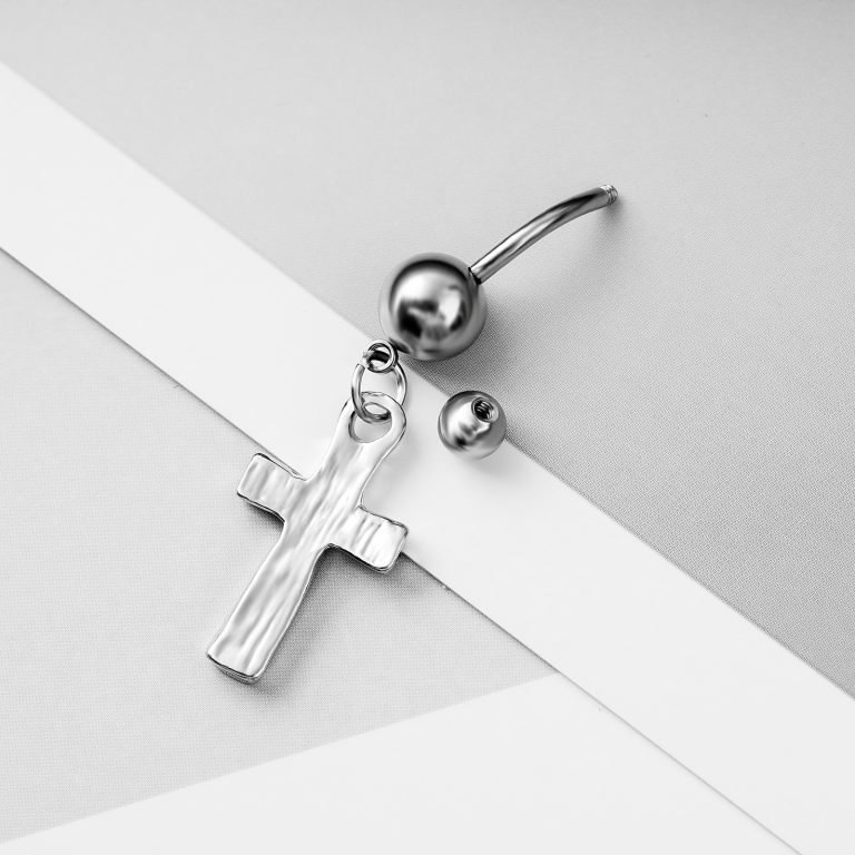 Stainless steel diamond sexy belly button ring - Image 12