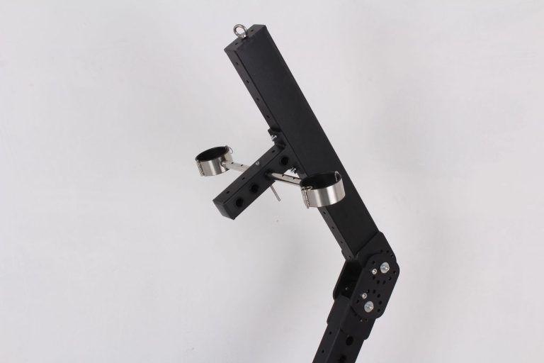 BDSM restraint standing punishment sex game rack