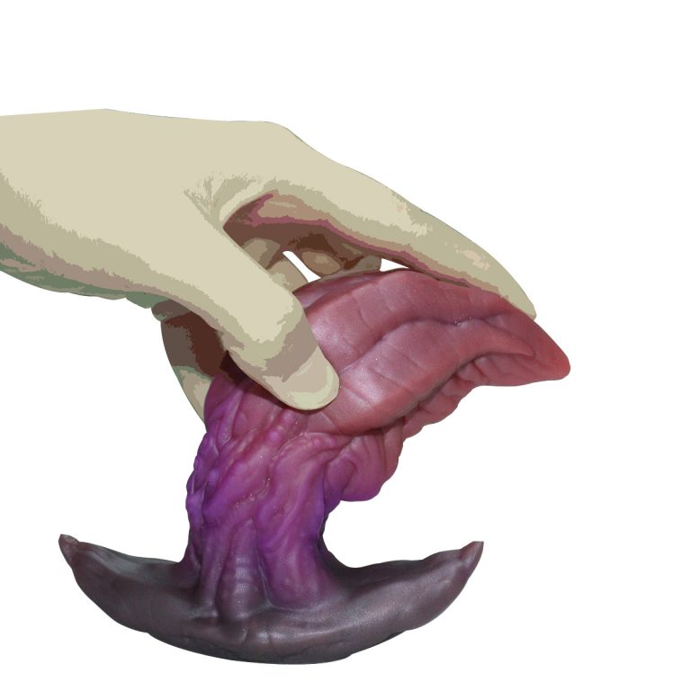 Purple God Firework Alien Wearable Butt Plug - Image 9