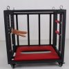 BDSM sex training puppy cage